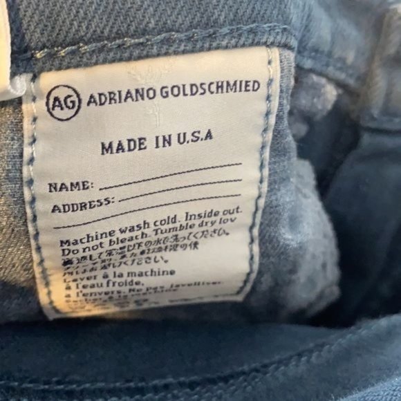 AG Adriano Goldschmier The Stilt Cigarette Jean: Size 27 - Picture 10 of 11